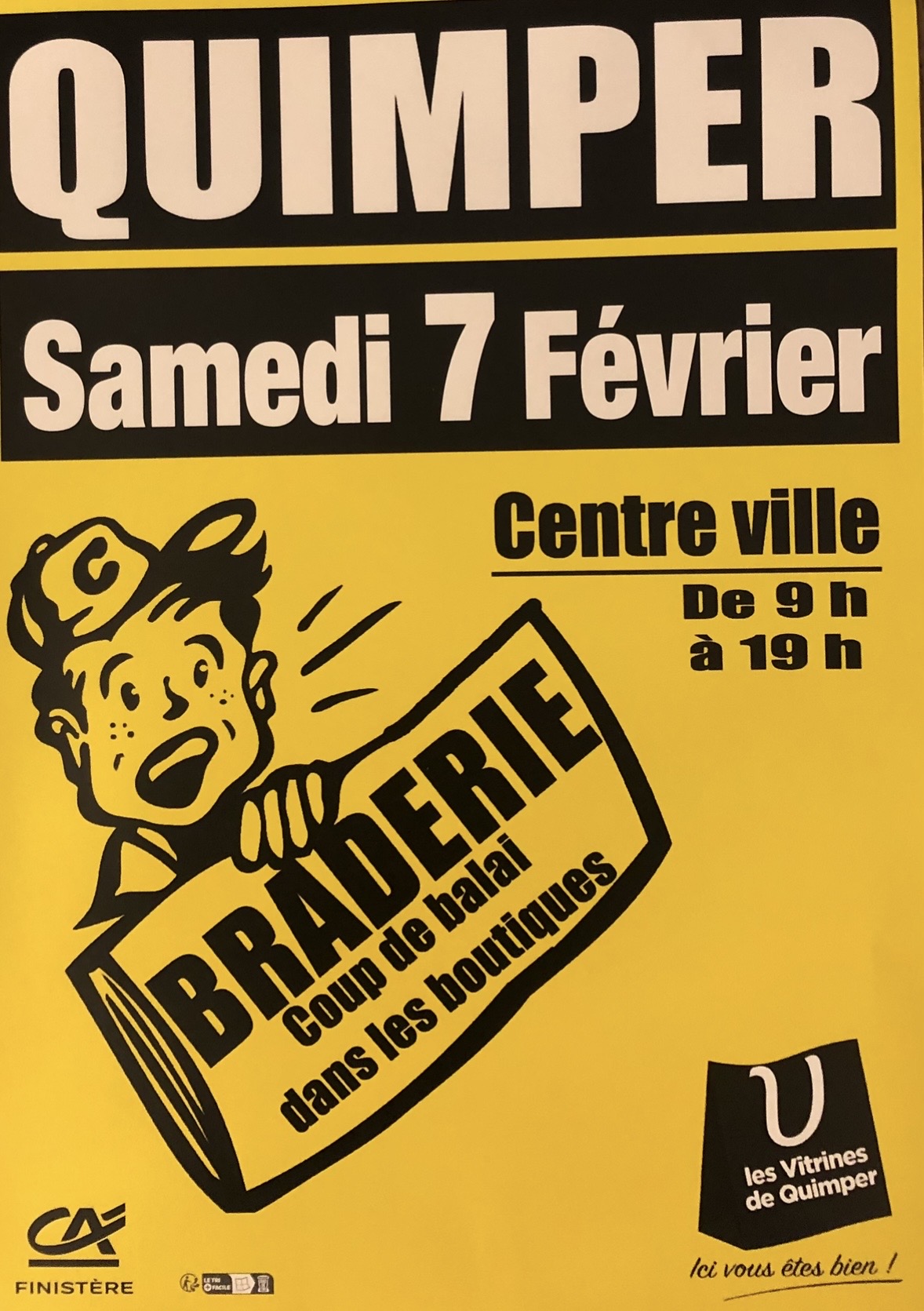 Braderie d'hiver Quimper 2026